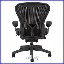 Herman Miller Fully Loaded Office Adjustable Classic Aeron Chair Carpet Caste