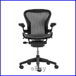 Herman Miller Fully Loaded Office Adjustable Classic Aeron Chair Carpet Caste