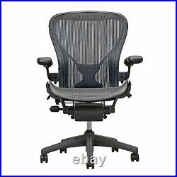 Herman Miller Fully Loaded Posture fit Size B Aeron Chairs Lightly used