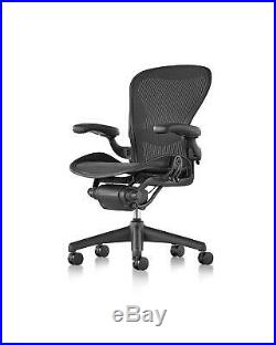 Herman Miller Fully Loaded Posture fit Size B Aeron Chairs REFURBISHED IN STOCK