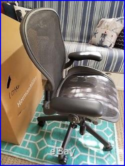 Herman Miller Fully Loaded Size B Aeron Chair Excellent Condition