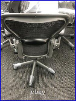 Herman Miller Fully-Loaded Size B Wave Mesh Lumbar Support Aeron Chair