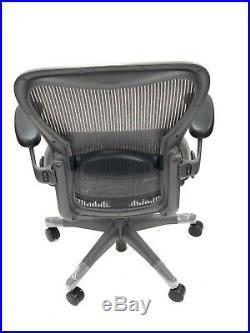 Herman Miller Fully-Loaded Size C (PURPLE) Mesh Lumbar Support Aeron Chair