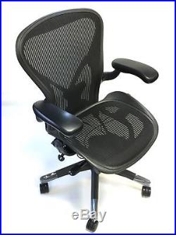 Herman Miller Fully-adjustable Size B Posturefit Aeron Chair