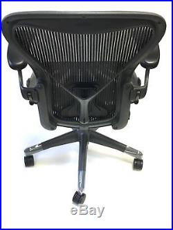 Herman Miller Fully-adjustable Size B Posturefit Aeron Chair