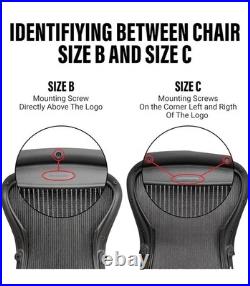 Herman Miller Gaming Remastered Aeron Size B Seat Replacement New OEM Herman Miller Gaming Remastered Aeron Size B Seat Replacement New OEM