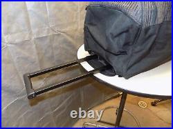 Herman Miller Logo Aeron Chair Pellicle Farbic Black Rolling Duffle Travel Bag