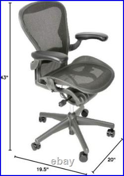 Herman Miller Office Chair Size B Fully Adjustable with All Features Included