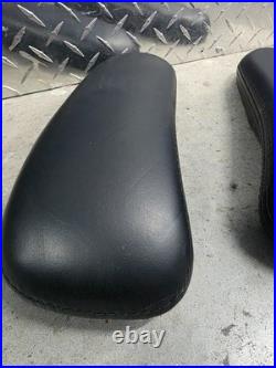 Herman Miller Remastered Aeron Armpads LEATHER PAIR Black Colored Leather
