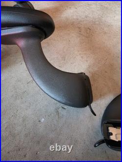 Herman Miller Remastered Aeron Armrests Left + Right Pair Height Adjustable