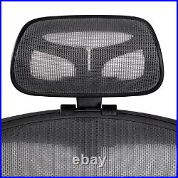 Herman Miller Remastered Aeron Chair Headrest, Black/Graphite Headrest ONLY