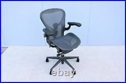 Herman Miller Remastered Aeron Chair Size B Fully Adjustable Excellent Condition