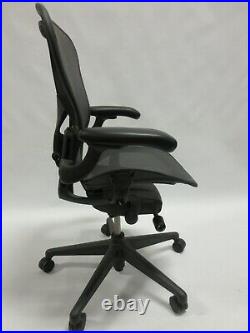 Herman Miller Remastered Aeron Chair, Size B Fully Loaded with PostureFit SL