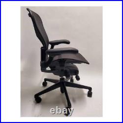 Herman Miller Remastered Aeron Chair, Size B, in Black-Onyx Herman Miller Remastered Aeron Chair, Size B, in Black-Onyx