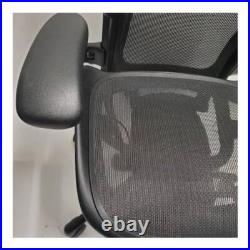 Herman Miller Remastered Aeron Chair, Size B, in Black-Onyx Herman Miller Remastered Aeron Chair, Size B, in Black-Onyx
