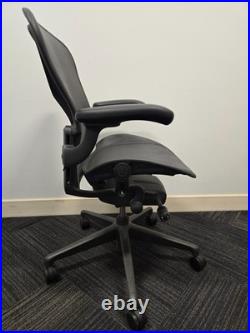 Herman Miller Remastered Aeron Chair, Size B, in Graphite