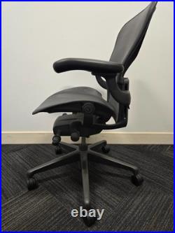 Herman Miller Remastered Aeron Chair, Size B, in Graphite