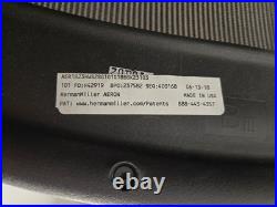 Herman Miller Remastered Aeron Chair, Size B, in Graphite