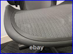 Herman Miller Remastered Aeron Chair, Size B, in Graphite