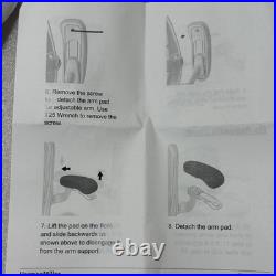 Herman Miller Remastered Aeron Mineral Arm Pad PAIR