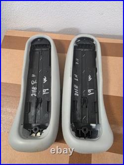 Herman Miller Remastered Aeron Mineral Armpad LEATHER PAIR