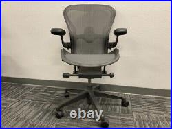 Herman Miller Remastered Aeron Office Chair Size B (Graphite)