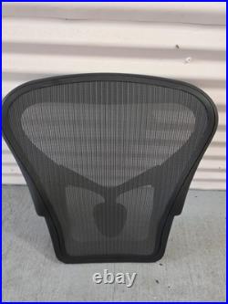 Herman Miller Remastered Aeron Size A Backrest PostureFit Graphite Color Herman Miller Remastered Aeron Size A Backrest PostureFit Graphite Color