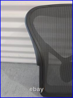 Herman Miller Remastered Aeron Size A Backrest PostureFit Graphite Color