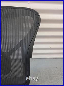 Herman Miller Remastered Aeron Size A Backrest PostureFit Graphite Color
