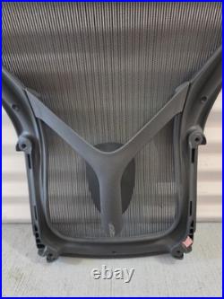 Herman Miller Remastered Aeron Size A Backrest PostureFit Graphite Color
