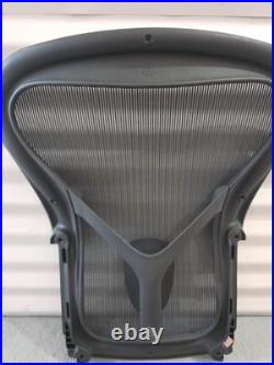 Herman Miller Remastered Aeron Size A Backrest PostureFit Graphite Color