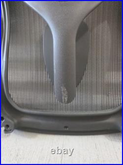 Herman Miller Remastered Aeron Size A Backrest PostureFit Graphite Color