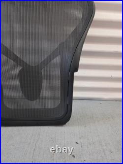 Herman Miller Remastered Aeron Size A Backrest PostureFit Graphite Color