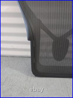 Herman Miller Remastered Aeron Size A Backrest PostureFit Graphite Color
