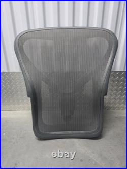 Herman Miller Remastered Aeron Size B Backrest PostureFit SL CARBON COLOR