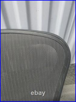 Herman Miller Remastered Aeron Size B Backrest PostureFit SL CARBON COLOR