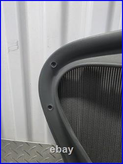 Herman Miller Remastered Aeron Size B Backrest PostureFit SL CARBON COLOR