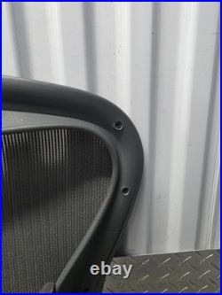 Herman Miller Remastered Aeron Size B Backrest PostureFit SL CARBON COLOR