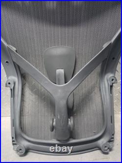 Herman Miller Remastered Aeron Size B Backrest PostureFit SL CARBON COLOR