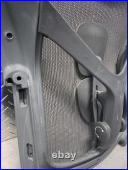 Herman Miller Remastered Aeron Size B Backrest PostureFit SL CARBON COLOR