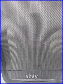 Herman Miller Remastered Aeron Size B Backrest PostureFit SL CARBON COLOR