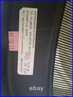 Herman Miller Remastered Aeron Size B Office Chair