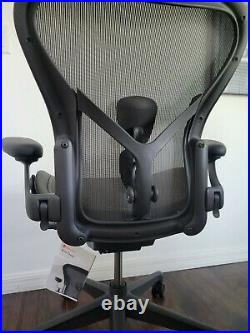 Herman Miller Remastered Aeron Size B Office Chair Fully Loaded PostureFit