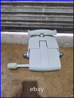 Herman Miller Remastered Aeron Size B Tilt Mechanism Mineral Color With Covers