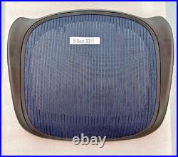 Herman Miller Replacement Seat Pan for Aeron Chair Size B (Medium), Cobalt Blue