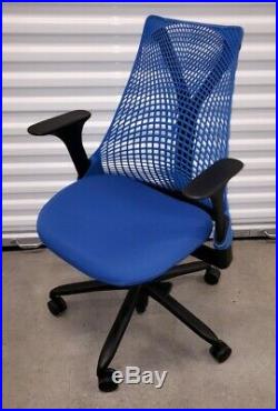 Herman Miller Sayl Office Task Chair Blue Ergonomic aeron USA EX+++