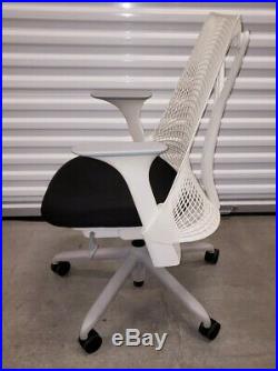 Herman Miller Sayl White Office Chair Ergonomic aeron USA EX+++