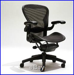Herman Miller Size B Aeron Chair + Lumbar