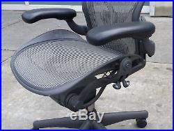 Herman Miller Size B Aeron Chairs Fully Adjustable with Posture Fit