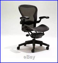 Herman Miller Size B Aeron Chairs Fully Loaded, Adjustable with Lumbar